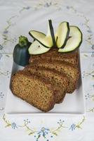 Vegetarian cake made with vegetables