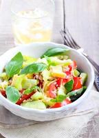 Vegetable salad photo