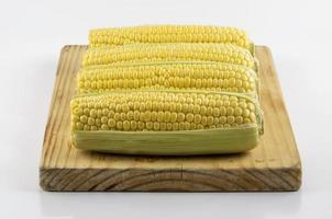 Corn on Prep Board photo