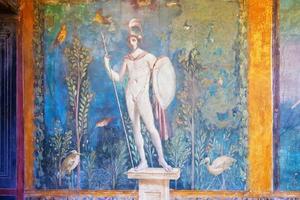 Fresco in Pompeii photo