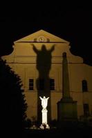 Shadow of Christ at St. Louis Catherdal photo