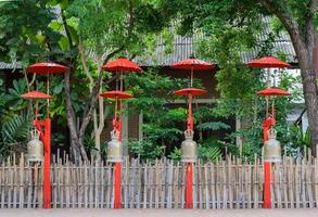 Buddhist bells in Chiang Mai, Thailand