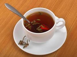 bebida curativa de té con rododendro adamsii