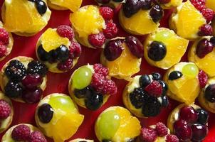 tartas de frutas foto
