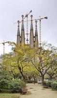 Basilica and Expiatory Church of the Holy Family in Barcelona photo
