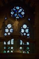 Sagrada Familia, beautiful and majestic interior photo