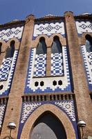 Detail of the Monumental bullring in Barcelona. photo