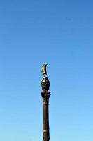 Columbus Monument Barcelona Spain photo
