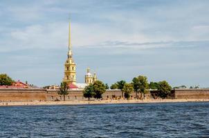 Fortaleza de San Pedro y San Pablo, San Petersburgo, Rusia foto