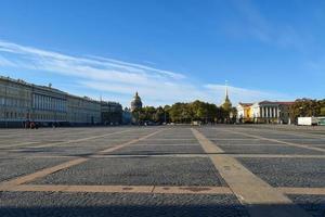 plaza del palacio en st. Petersburgo, Rusia foto