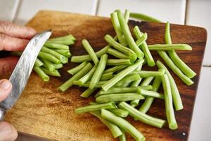 Cut green bean