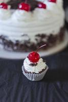 Black Forest cupcake photo