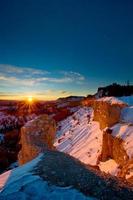 Bryce Winter Sunrise photo