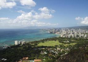 Waikiki Shoreline from Diamond Head photo
