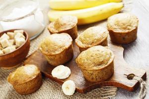 Muffins de banana foto