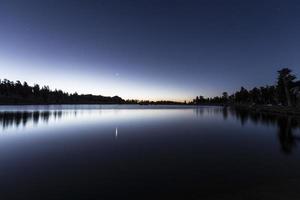 Cirque Lake Dawn photo