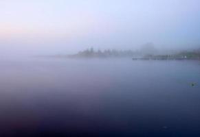 Fog Morning Lake