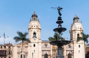 archiepiscopal palace in Lima Peru photo