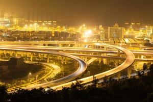 China Shenzhen, Yantian port overpass