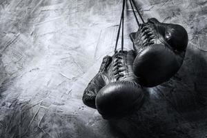 old boxing gloves photo