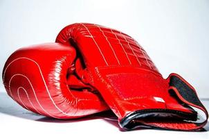 guantes de boxeo foto