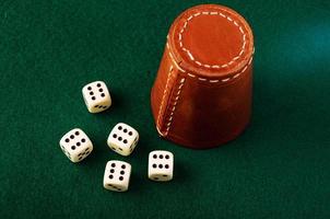 dice cup photo
