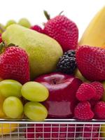 frutas en una canasta