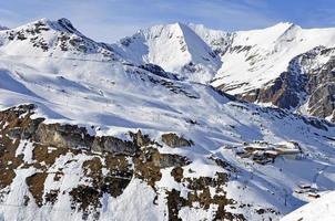 estación de esquí cerca del glaciar hintertux