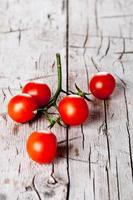 tomates cherry foto