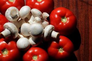 Tomatoes and Mushrooms