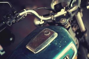 vieja motocicleta vintage