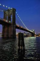 Brooklyn Bridge by Night photo