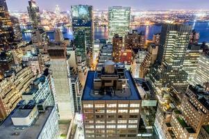 New York Manhattan East Midtown at twilight photo