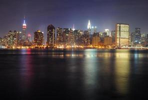 panorama de manhattan de la ciudad de nueva york