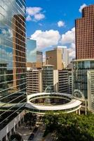 Downtown Houston highrise buildings photo