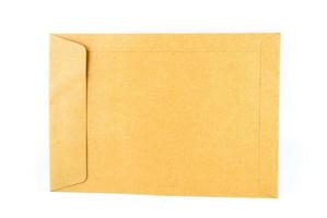 Brown envelope document photo