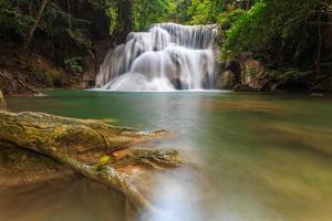 waterfall huay mae khamin photo