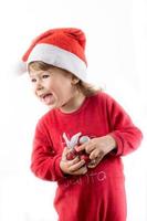Happy Christmas child photo