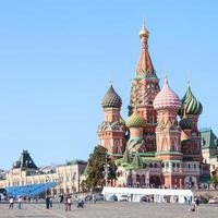 Catedral en la Plaza Roja del Kremlin de Moscú foto