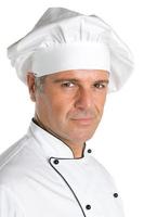 Professional chef smiling photo