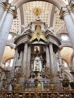 Puebla Cathedral Altar, Side View