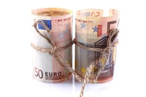 dinero en euros foto