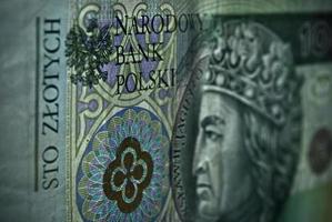 papel moneda polaco o billetes