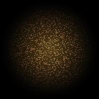 Techno Halftone Dots Background vector