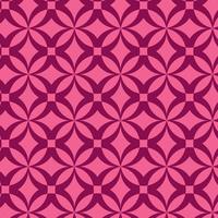 Pink Geometric Pattern Design vector