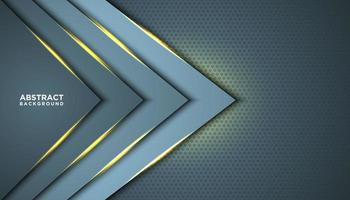 Abstract Triangle Background with Shiny Layers vector