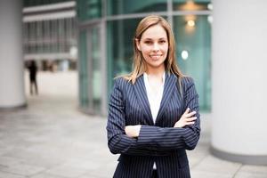 Businesswoman portrait photo