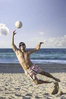 voleibol de playa foto