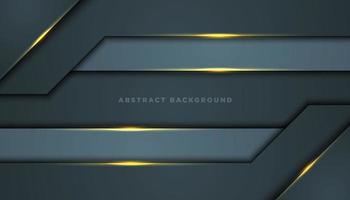 Gray Abstract Background with Wide Corner Layers vector