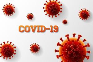 diseño de coronavirus covid -19 vector